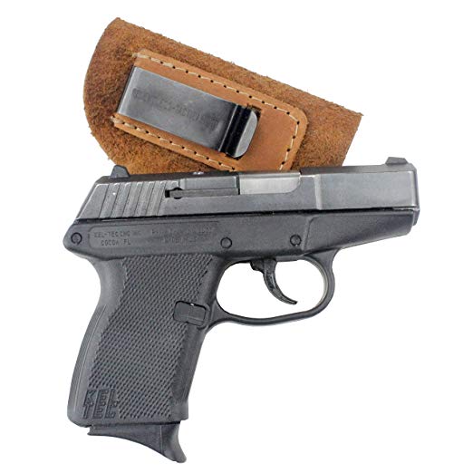 Relentless Tactical The Ultimate Suede Leather IWB Holster - Made in USA - Fits Glock 42 - Sig Sauer P365 | Ruger LC9 -Kahr CM9/MK9/P9 - Kel-Tec - Kimber Solo Carry & More