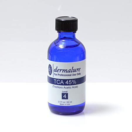 Trichloroacetic Acid - TCA Peel 45% Medical Grade 1oz. 30ml Pro Size (Level 4 pH 0.7)