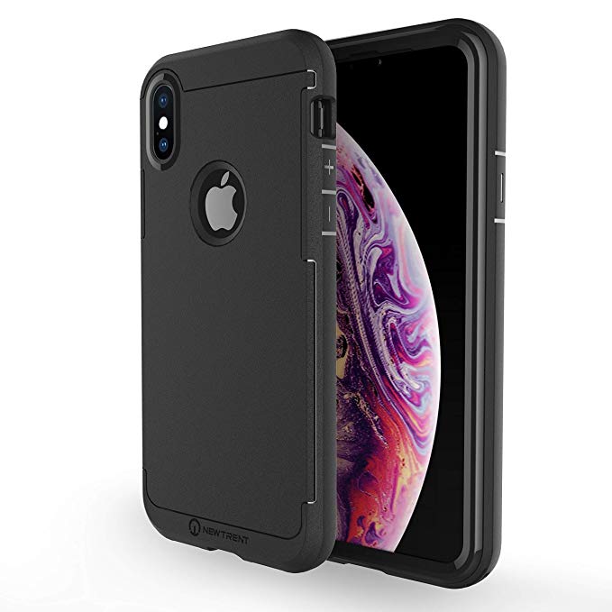 NewTrent iPhone Xs 5.8 Inch (2018) and iPhone X Case (2017) NewTrent Trentium Full-Body Protection Case with Built-in Screen Protector for Apple iPhone Xs (2018) and iPhone X (2017)