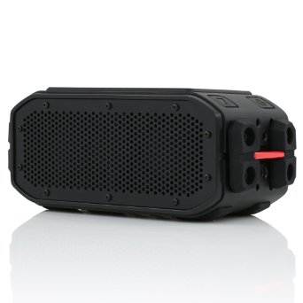 BRAVEN BRV-Pro Wireless Bluetooth Speaker Waterproof 15 Hour Playtime - BlackRed