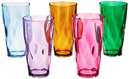 Creative Ware 24-Ounce Plastic Tumblers, Set of 10