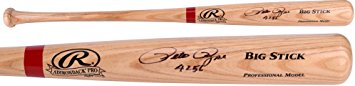 Pete Rose Cincinnati Reds Autographed Rawlings Blonde Red Ring Big Stick Bat with "4256" Inscription - Fanatics Authentic Certified