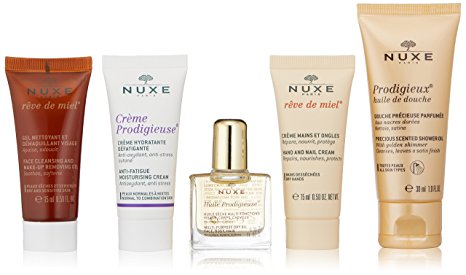 NUXE Travel Kit With 5 Deluxe Minis