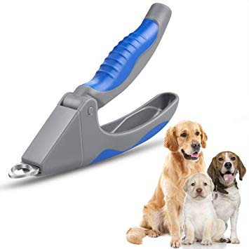 AIBORS Dog Nail Clippers, Professional Stainless Pets Nail Clippers and Trimmer Suitable for Small Medium Large Dogs Cats