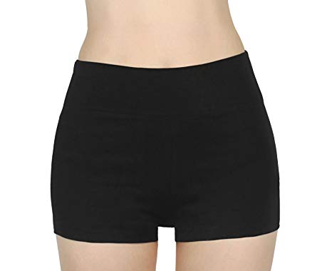 iLoveSIA Womens Knickers Yoga Gym Pants Stretch Boy Shorts