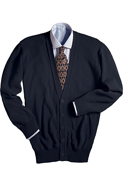 Edwards Garment Men's V-Neck Cardigan