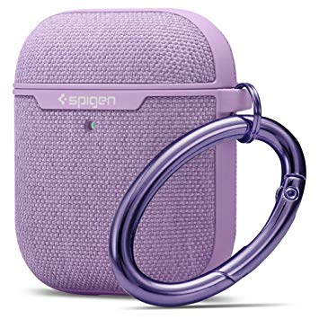 Spigen Urban Fit Designed for Apple Airpods Case Cover for Airpods 1 & 2 [LED Light Visible] - Lavender