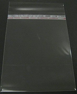 Golden State Art, 100 16 3/8x20 1/8 Crystal Clear Bag for mat mattes