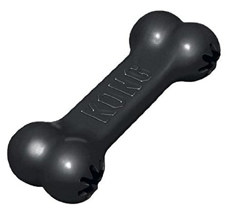 KONG Extreme Black Goodie Bone Dog Toy