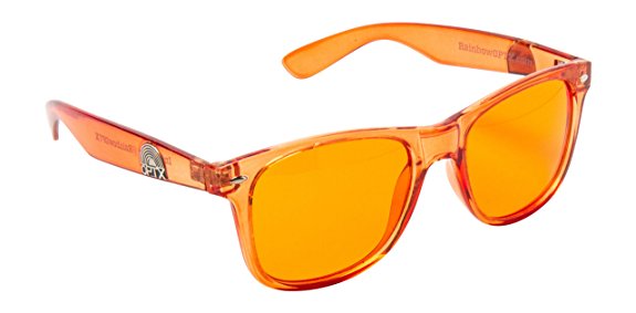 Rainbow OPTX Chakra Color Glasses, Orange