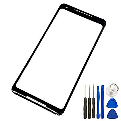 1PCS Outer Panel Lens For Google Pixel 2 XL Front Glass Lens Touch Screen Outer Panel Replacement Part Tools