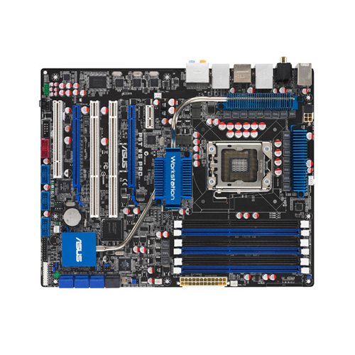Asus P6T WS Professional Core i7 / Intel X58/ DDR3/ CrossFireX & SLI/ A&2GbE/ ATX Motherboard