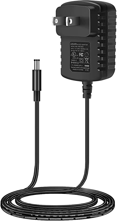 LEKATO Pedal Power Supply Adapter Power Adapter 9V