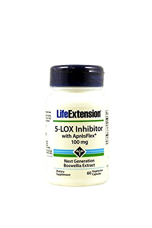 Life Extension - 5-Lox Inhibitor With Apresflex - 100 Mg - 60 Vcaps (Pack of 3)