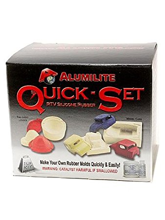 Alumilite Quick-Set Mold Rubber Kit mold-making kit 1 lb