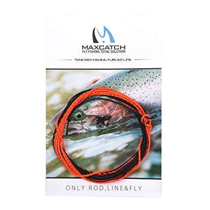 M MAXIMUMCATCH Maxcatch Tapered Tenkara Line, Braided Furled Line: 11/12/13 FT, 3 Color Available