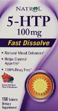 Natrol 5-HTP HFF Fast Disolve Tablets 100mg 150 Count