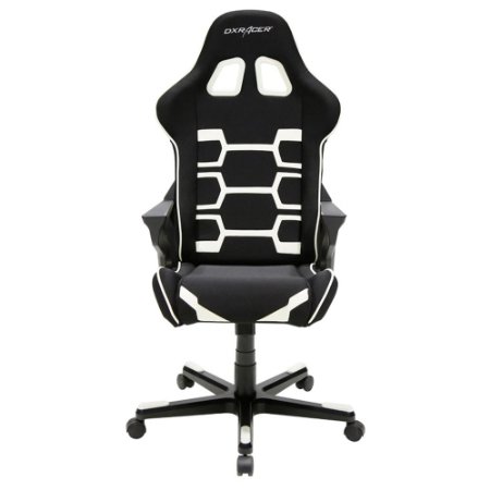 DXRacer Origin Series DOH/OC168/NW Racing Bucket Seat Office Chair Gaming Chair Ergonomic Computer Chair eSports Desk Chair Executive Chair Furniture With Pillows (Black/White)