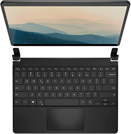 Brydge SP  Wireless Keyboard with Precision Touchpad | Compatible with Microsoft Surface Pro 8 | Designed for Surface (Black)