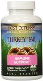 Host Defense Organic Mushrooms - Host Defense Turkey Tail Mushrooms 120 veggie caps