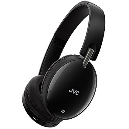 JVC Premium Bluetooth (with NFC) Wireless Around-Ear Headphones - Black