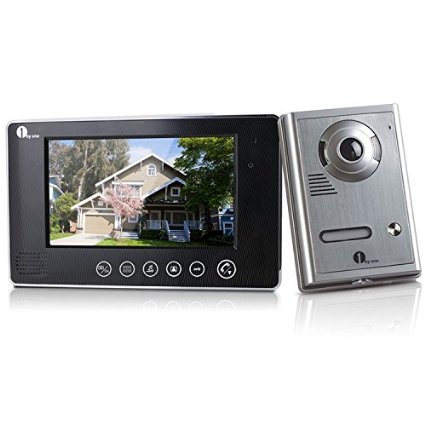 1Byone Water-proof Video Door Phone with 7-inch Color TFT-LCD, 16 Tunes Polyphonic Melodies for the Call Tone