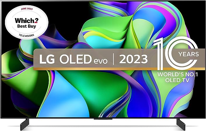 LG OLED evo C3 42" 4K Smart TV, 2023