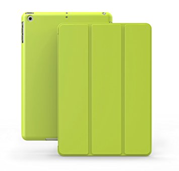 Khomo iPad Mini / Mini 2 / Mini 3 Case - Dual Green Super Slim Cover with Hard Back For Apple iPad Mini Tablet