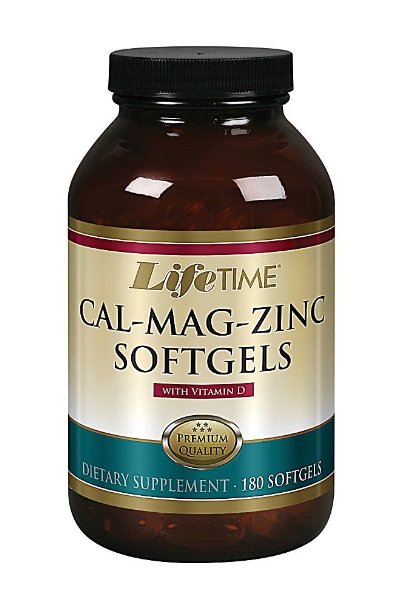 Cal-Mag Zinc With Vitamin D LifeTime 180 Softgel