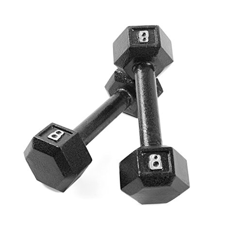 CAP Barbell Cast Iron Hex Dumbbell