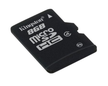 Kingston Digital 8GB microSDHC Class 4 Flash Memory Card SDC4/8GBSP