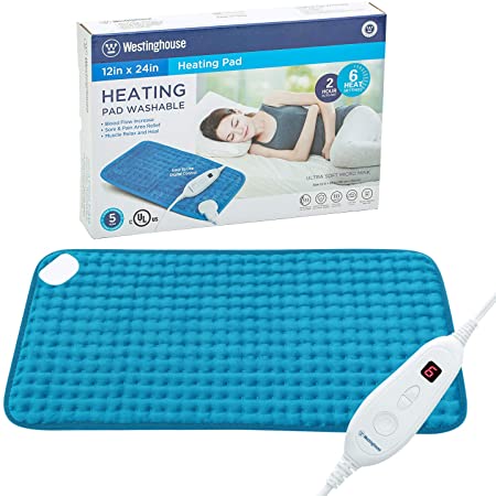 Westinghouse Heating pad Teal 12"x24"