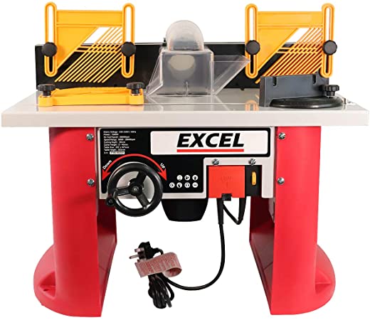 Excel Bench Top Router Table Cutter 1500W with Variable Speed Motor 240V