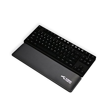 Glorious Gaming Wrist Pad/Rest - TENKEYLESS (TKL) - Grey - Mechanical Keyboards,Stitched Edges,Ergonomic | 14x4 inches/25mm Thick (GWG-87) Tenkeyless (Grey)