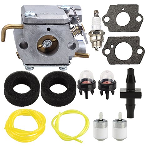 Harbot 753-04333 Carburetor with Air Filter Fuel Line Filter Connector for MTD Ryobi 280 280r 310BVR RGBV3100 Blower 410r Tiller 600r 700r 704r 705r 720r 725r 765r 766r 767r 775r 790r Trimmer