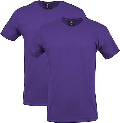 Gildan Men's Softstyle Cotton T-Shirt, Style G64000, Multipack