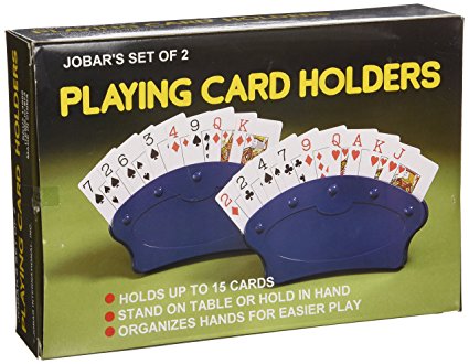 Playing Card Holders, Set of 2