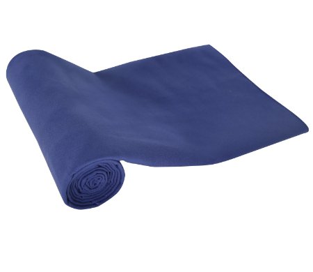 Deconovo Navy Blue Microfiber Ultra Compact Absorbent Fast Drying Travel Towel Sports Towels 27x51