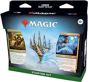 Magic: The Gathering - Bloomburrow Starter Kit | Learn to Play Magic with 2 Bloomburrow-Themed Decks | 2 Player Collectible Card Game for Ages 13