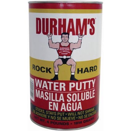 Donald Durhams 076694000046 4-Pound Rockhard Water Putty