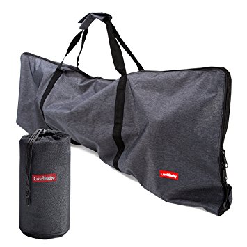 Premium Umbrella Stroller Bag for Airplane Gate Check In - Travel Cover Denim