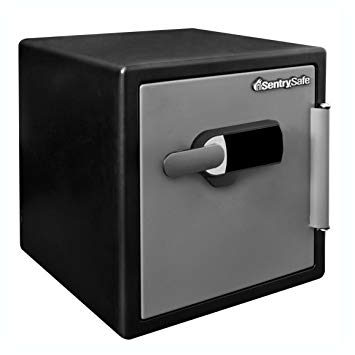 SentrySafe - [SFW123TSC] 1.23 cu. ft. Water and Fire Resistant Safe with Alarm