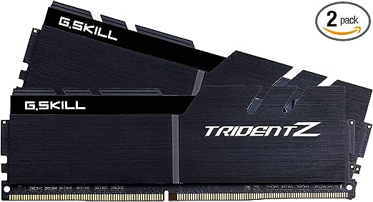 G.SKILL Model F4-4000C19D-32GTZKK TridentZ Series 32GB (2 x 16GB) 288-Pin DDR4 4000MHz PC4-32000 for Intel Z370 Desktop Memory