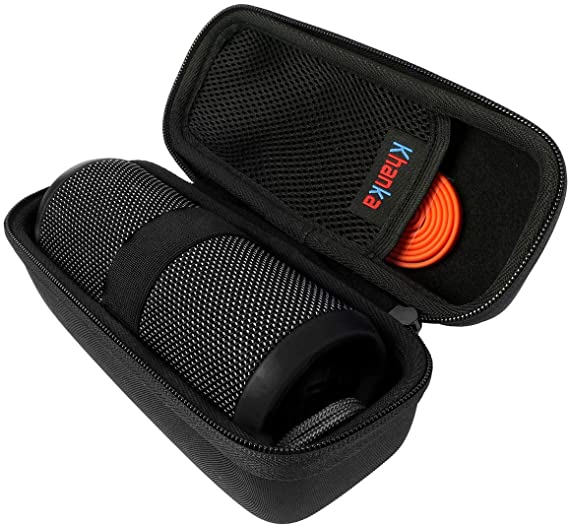 Khanka Hard Travel Case Replacement for JBL Flip 4 Waterproof Flip 3 Splashproof Portable Bluetooth Speaker