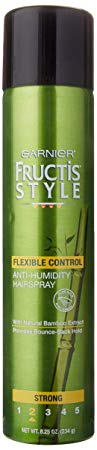 Garnier Fructis Style Flexible Control Anti-Humidity Hairspray, Strong Flexible Hold, 8.25 oz.