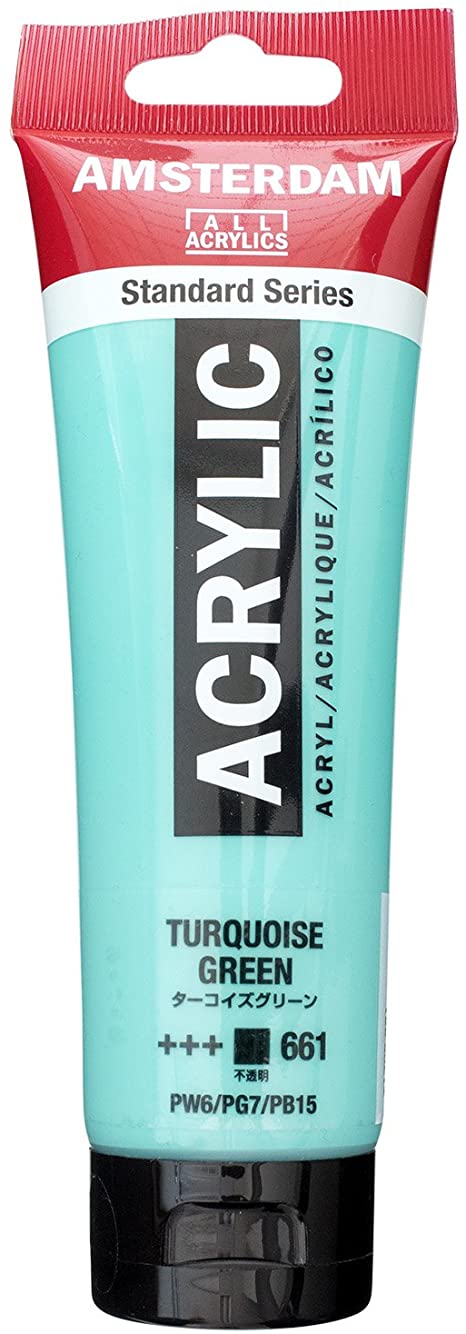 Amsterdam ACRY.Paint Turq, us:one size, Turquoise Green