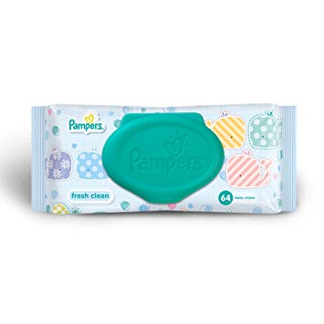 Pampers Fresh Clean Baby Wipes (64 Count)