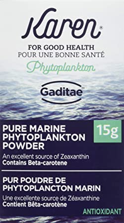 Karen® Phytoplankton Gaditae pure powder 15g - Full spectrum nutritional supplement - Antioxidant