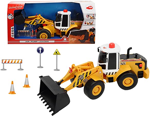 Dickie Toys Air Pump Action Excavator Vehicle, 21"