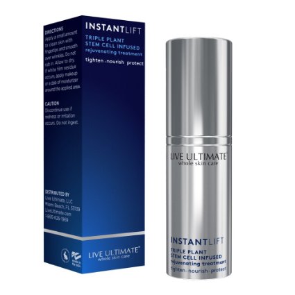 Instant Face Lift Rejuvenating Triple Stem Cell Treatment  Instant Skin Tightening and Lifting  Peptides Eliminate Wrinkles and Fine Lines  Fruitscription Formula Restores Cellular Youth for Immediate Results